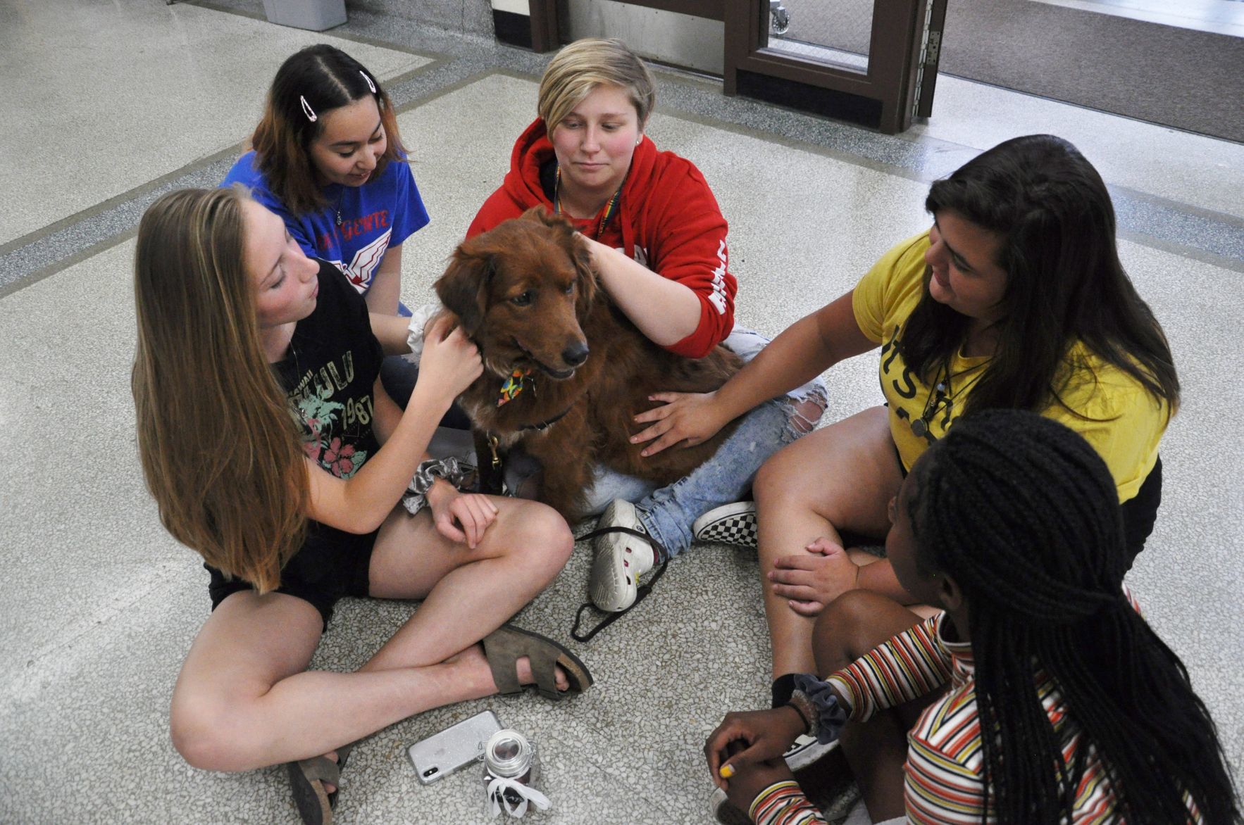 Students and Reggie